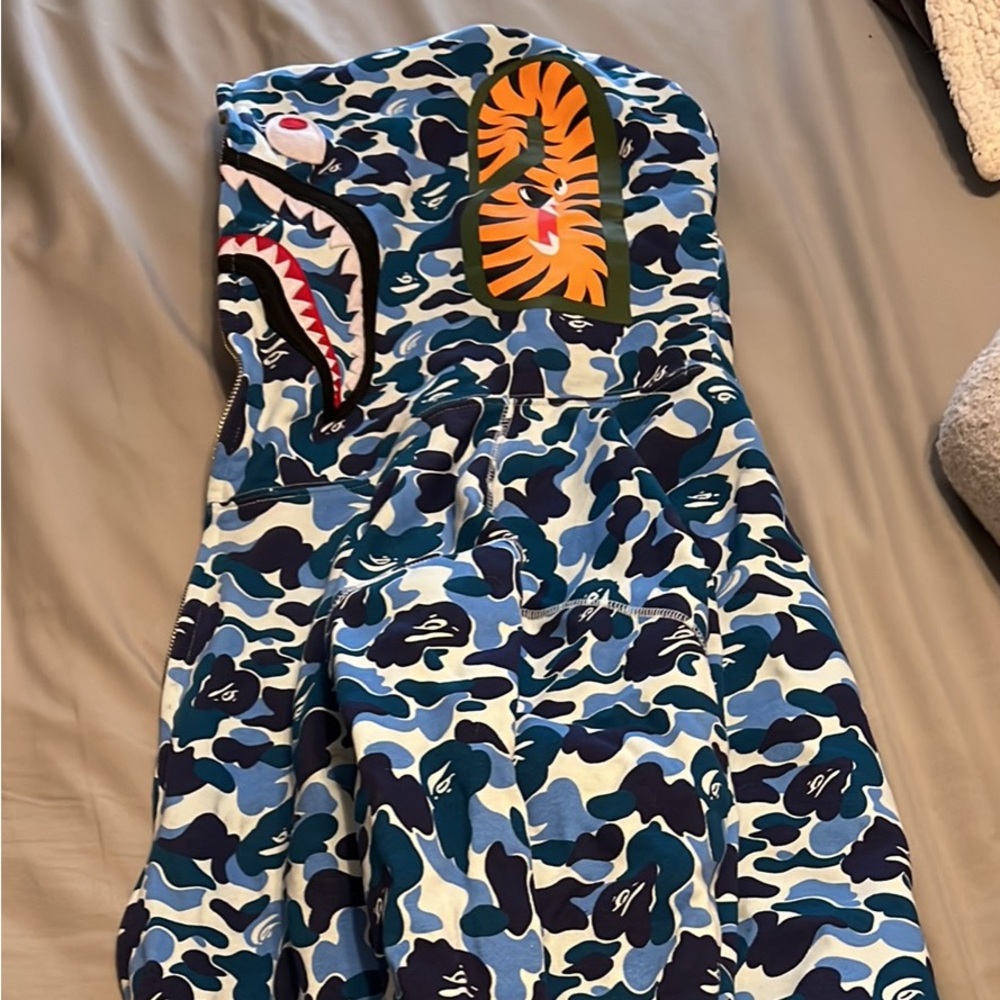 Bape zip up jacket